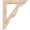 Ekena Millwork Funston Slat Smooth Bracket w/ Offset Brace, Douglas Fir, 7 1/2"W x 36"D x 44"H BKT0806X36X44FST06SDF - alternate 2